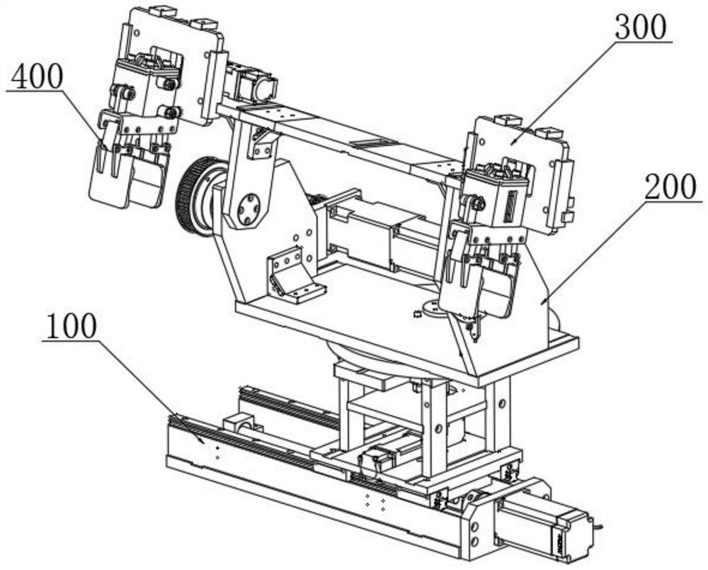 New energy automobile rear axle welding equipment