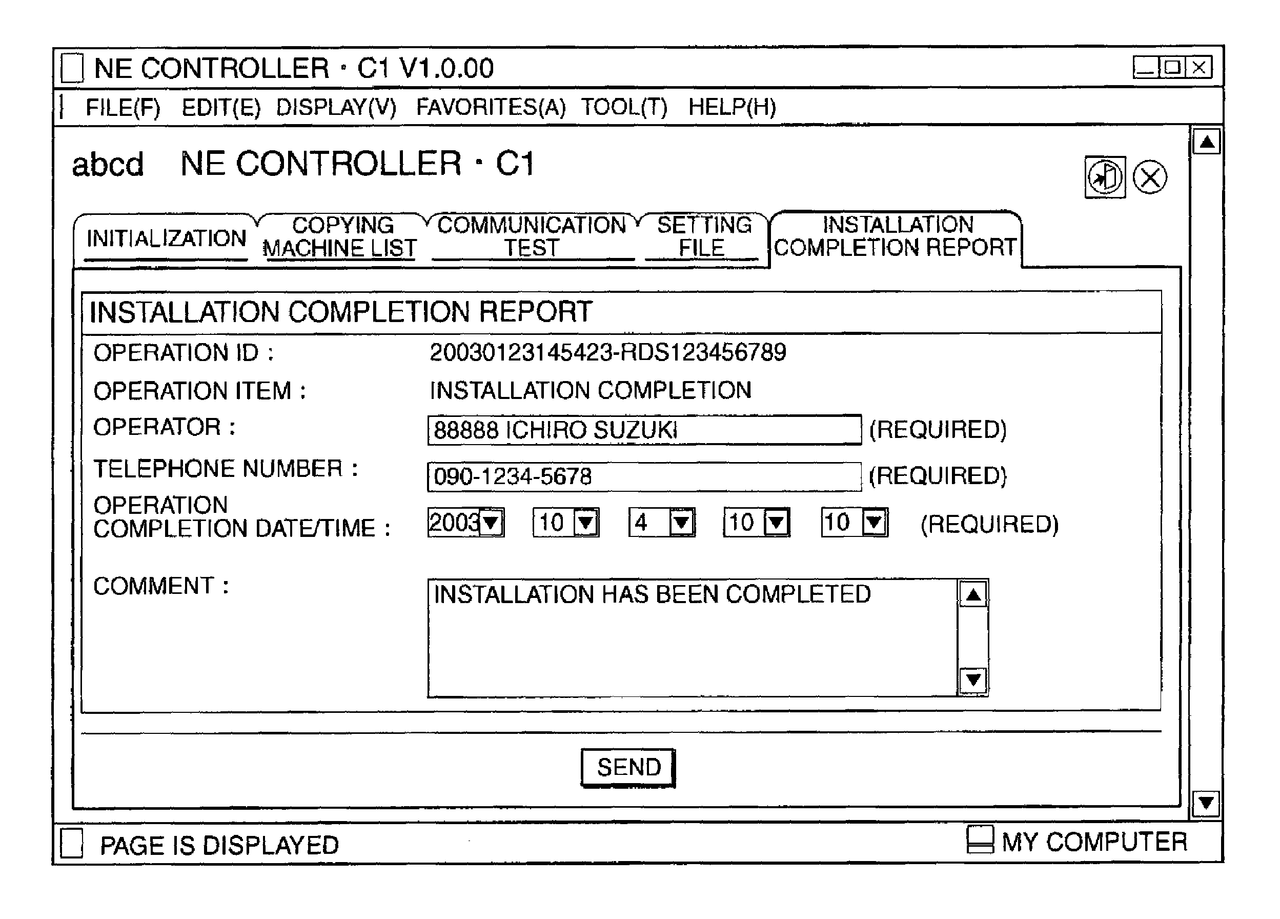 Monitoring apparatus, processing method, program for implementing the processing method, and management apparatus, management method, and program for implementing the management method