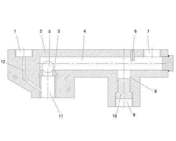 Emptying valve for pipeline of solar energy water heater