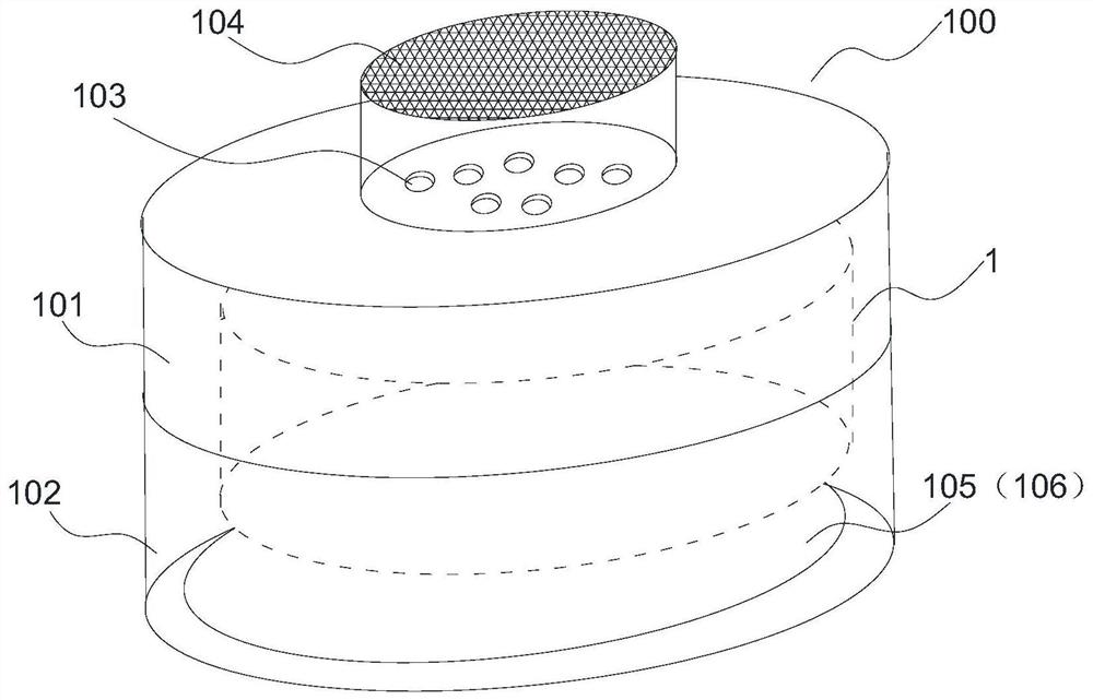 A kind of photoelectric gas sensor probe and photoelectric gas detection device