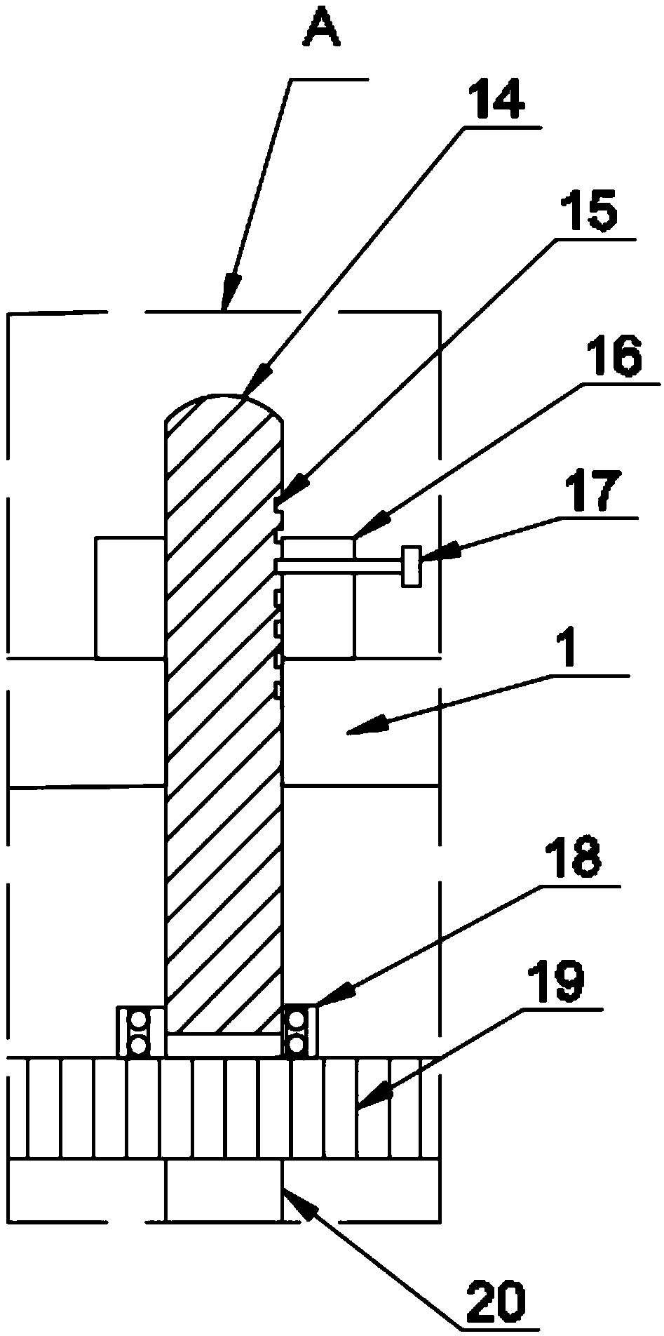 Easy-to-adjust transmission system