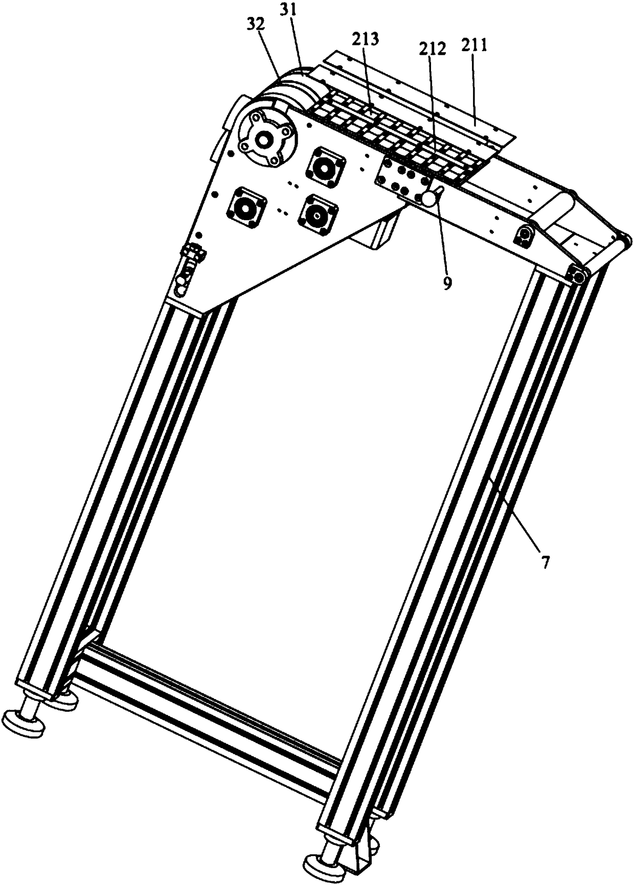 Component conveying device