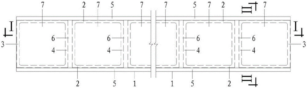 Assembly type concrete bidirectional ribbed floor and construction method therefor