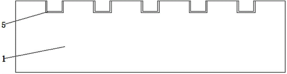 Relative humidity sensor of monolithic integrated porous silicon and preparation method of humidity sensor