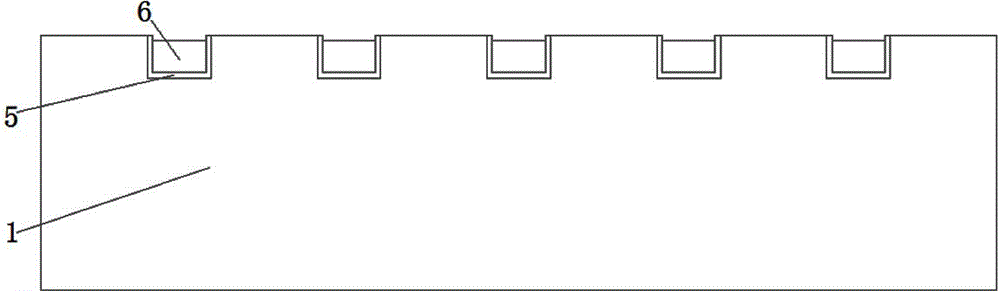 Relative humidity sensor of monolithic integrated porous silicon and preparation method of humidity sensor