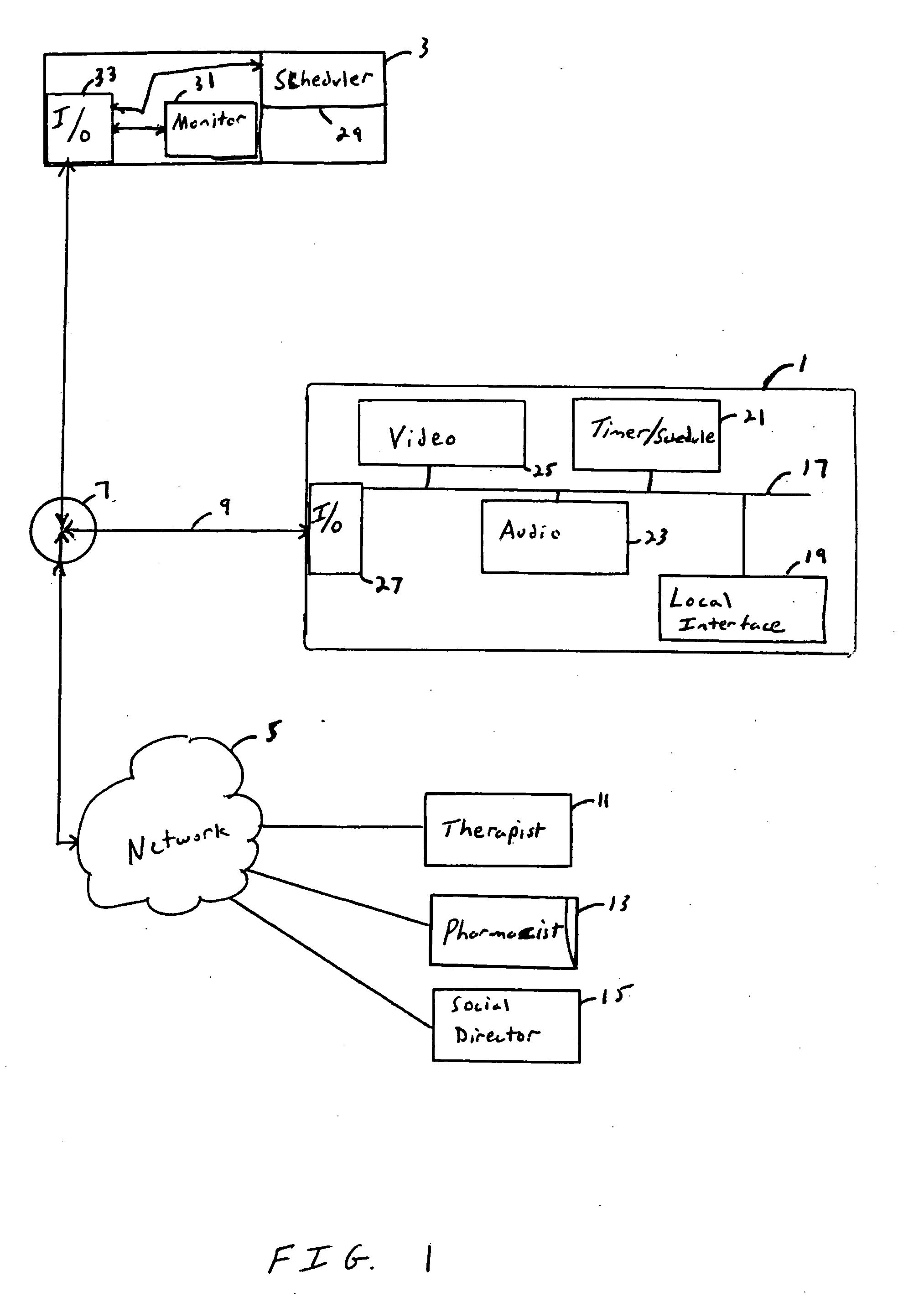 Computer-automated system and method of assessing the orientation, awareness and responses of a person with reduced capacity