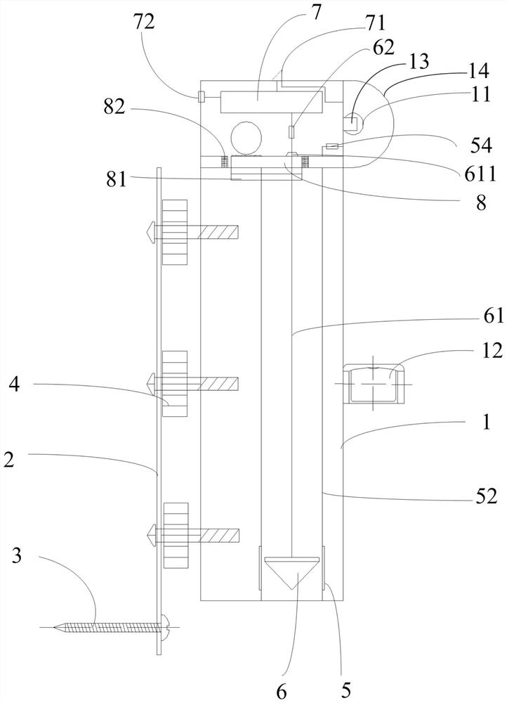 Inclination warning device