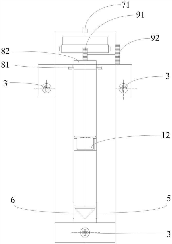 Inclination warning device