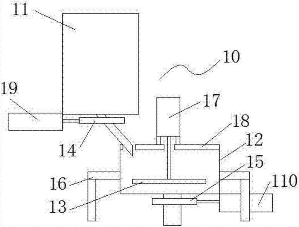 Automatic grinding sieving machine