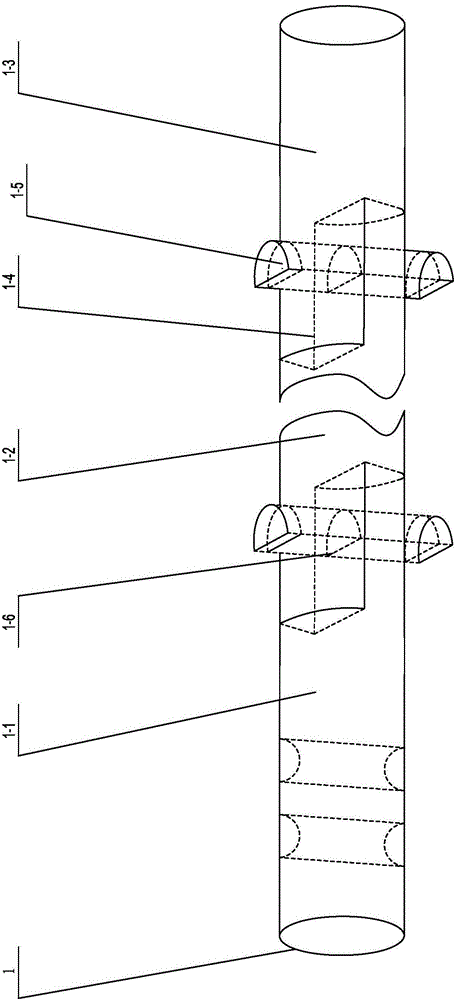 Detachable riveting gun barrel