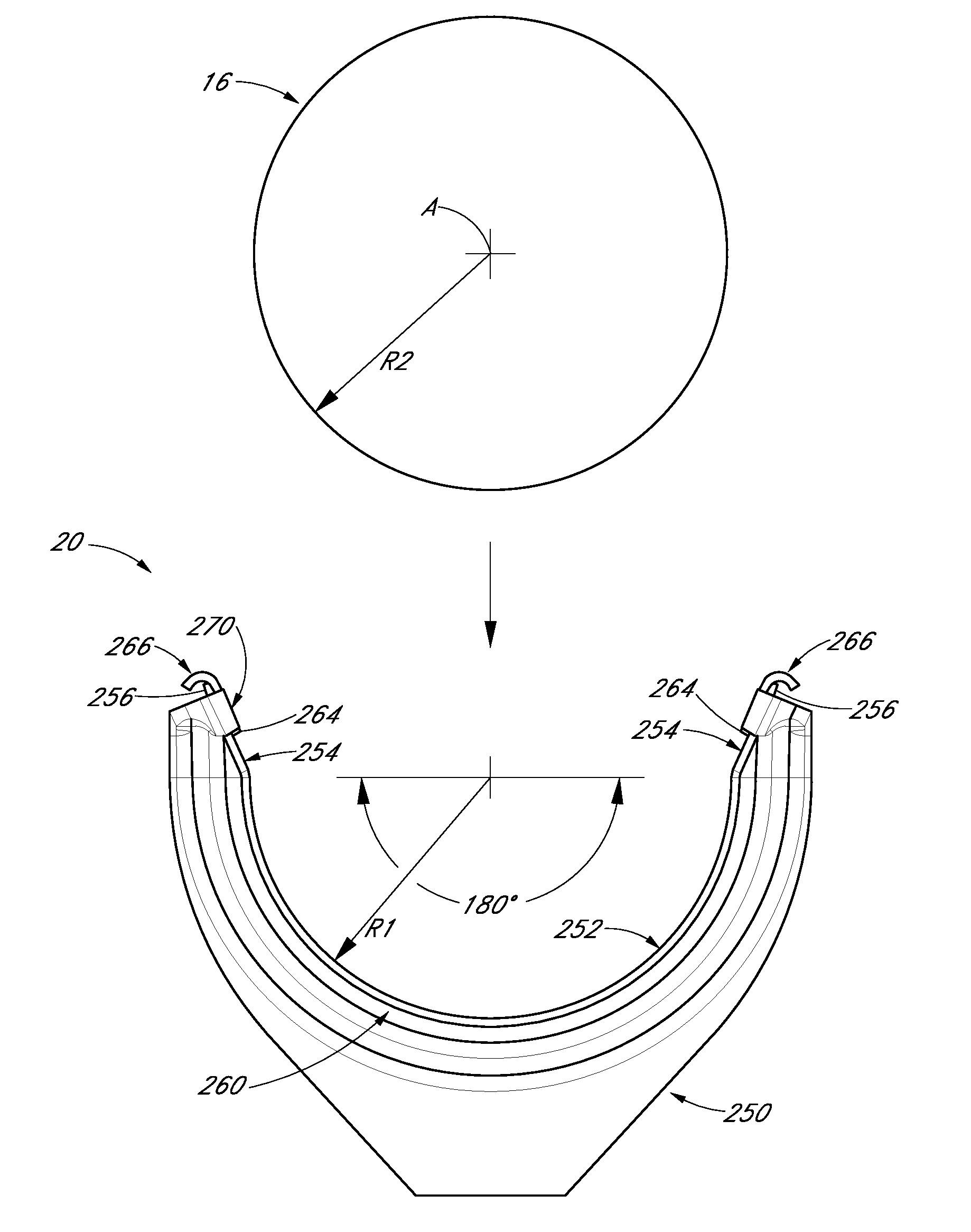 Support for solar energy collectors