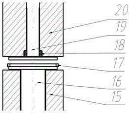 Single-coil magnetorheological fluid normal stress testing device