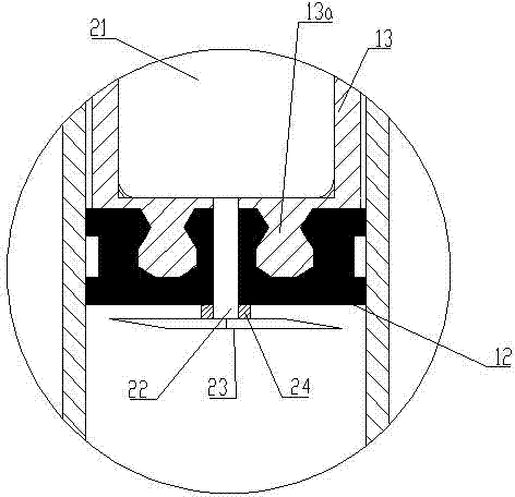 Homogenate breaking and injecting device