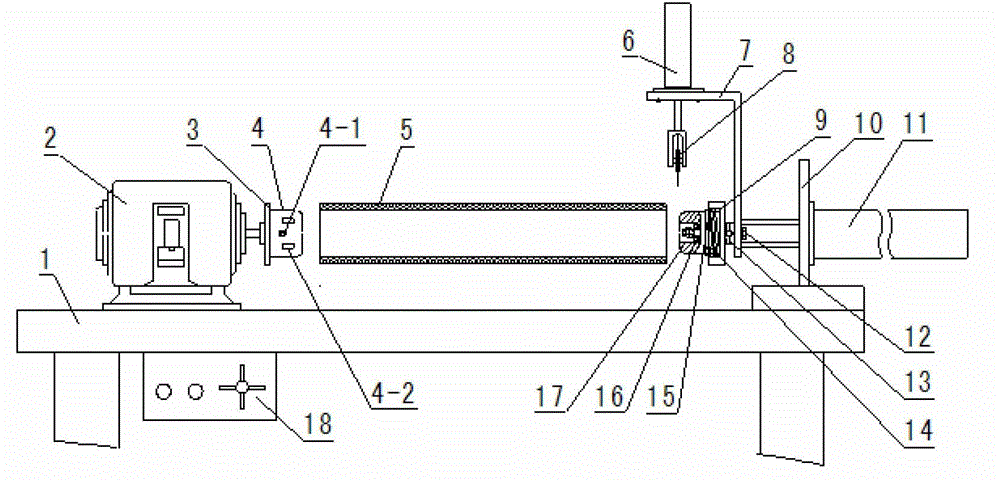 Paper tube cutting machine