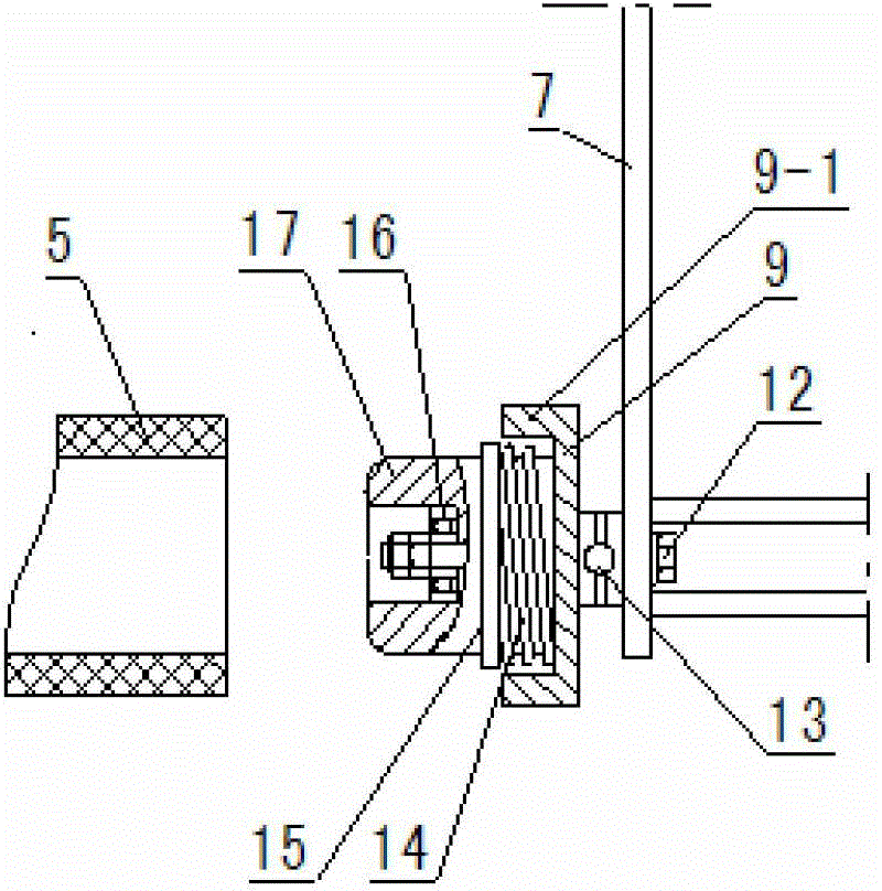 Paper tube cutting machine