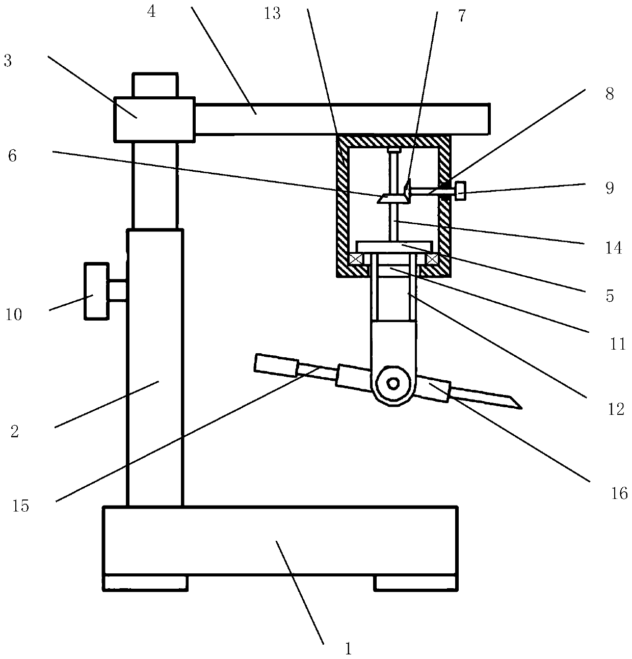 Puncture device for cardiovascular interventional operation