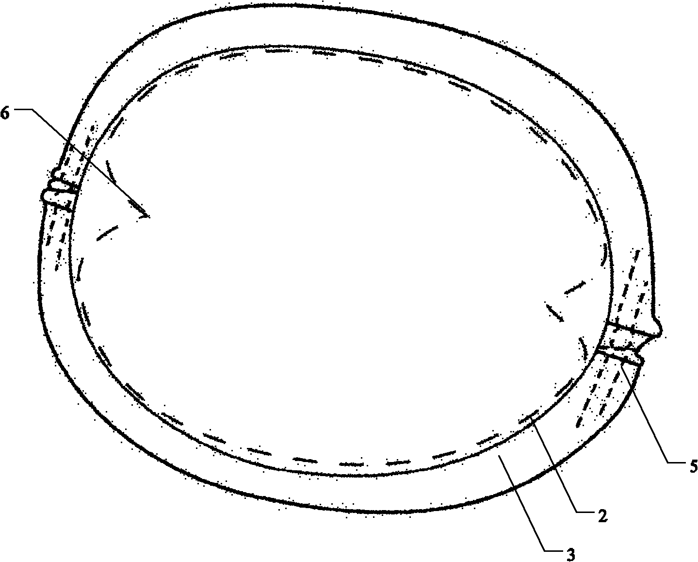 Breast pad and production method thereof