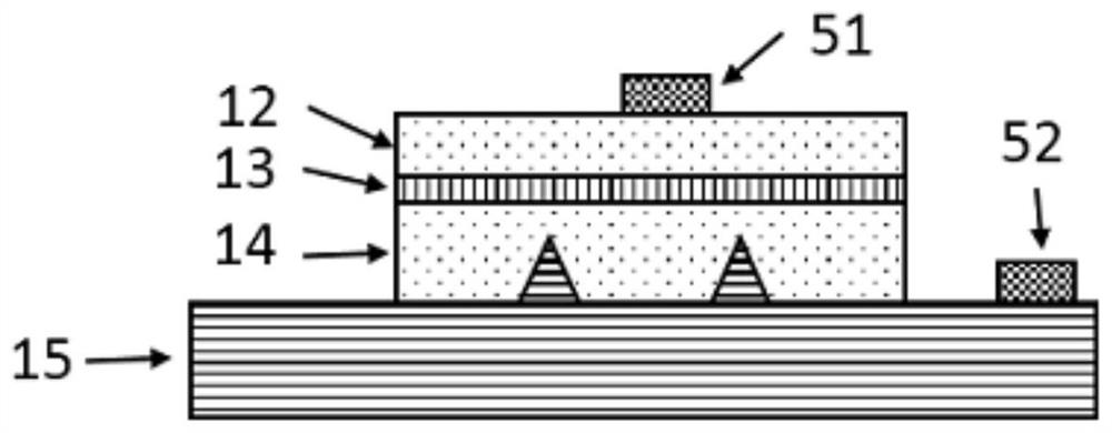 A three-dimensional cavity hyperbolic metamaterial-enhanced gan-based semiconductor light-emitting device