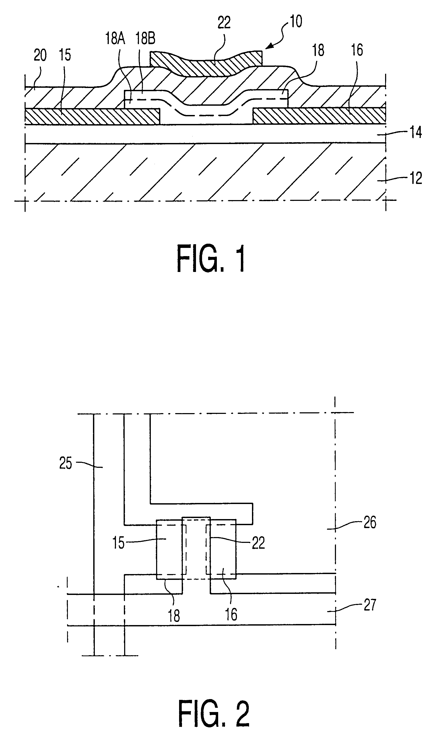 Thin film transistors and electronic devices comprising such