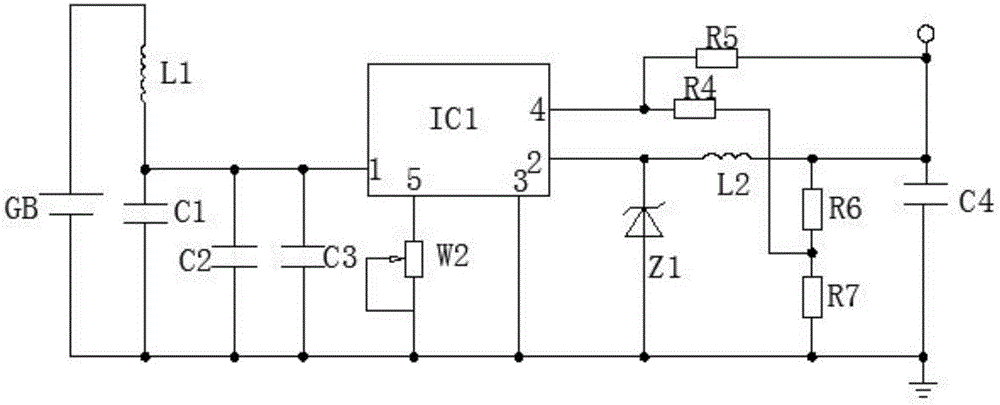 Mine gas detection system designed based on adjustable voltage stabilizing integrated circuit