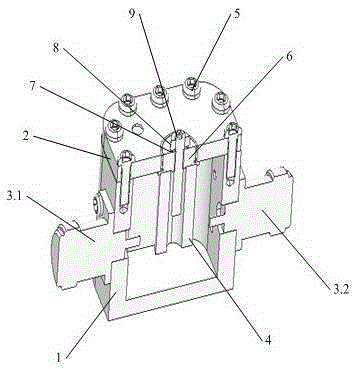 A tm01 dielectric resonator assembly device