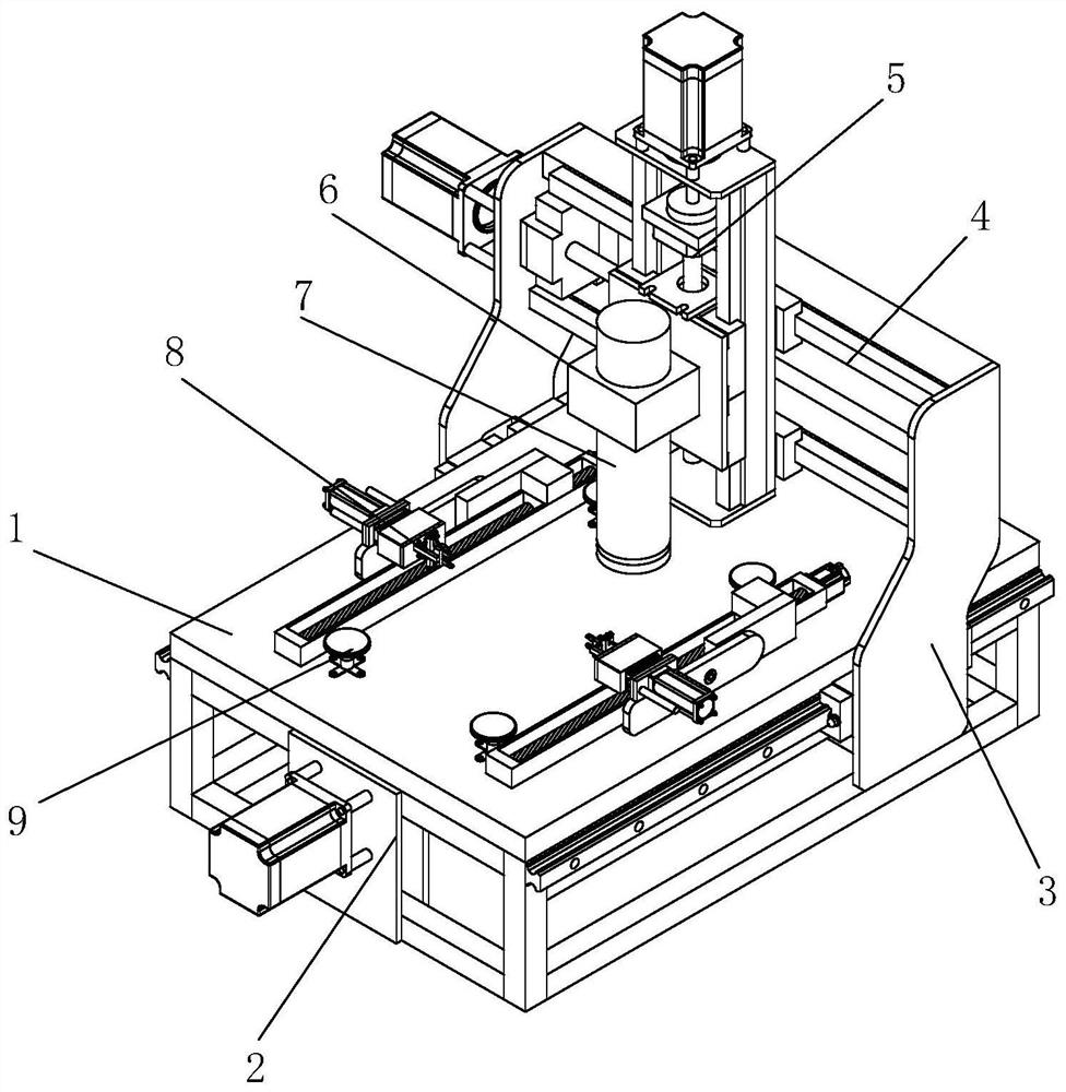 Automatic polishing equipment for high-toughness plastic automobile steel