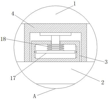 Novel protective structure of medical cold chain equipment