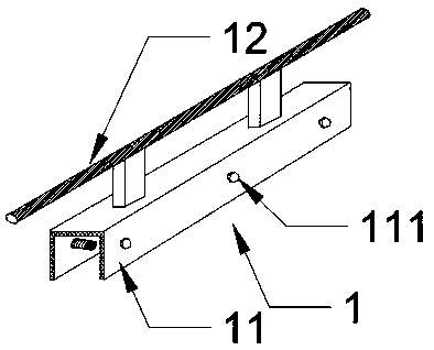 Cleaner for glass of external windows of high-rise buildings