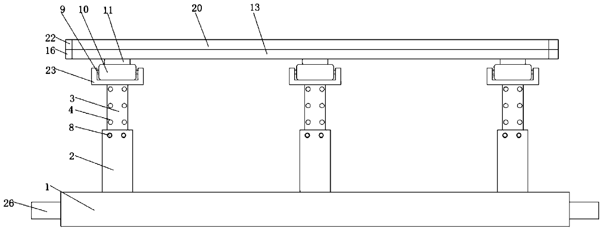 A photovoltaic bracket that is easy to assemble