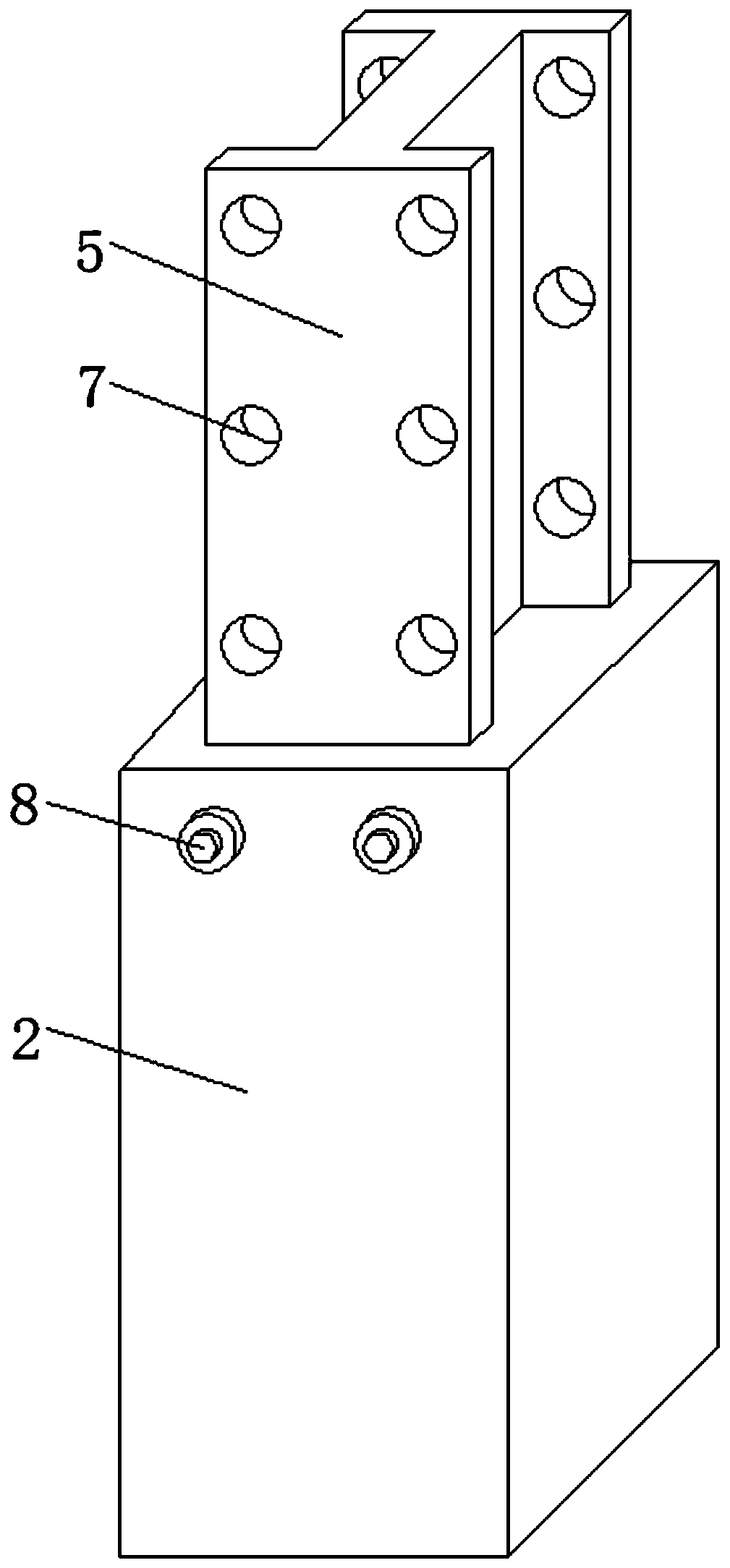 A photovoltaic bracket that is easy to assemble