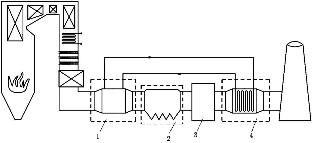 Low temperature electric dust removal system based on thermoelectric power generation