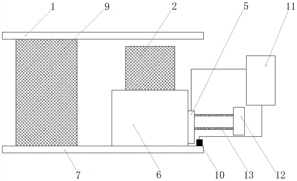 Vibration damping device, suspension and suspension stiffness control method