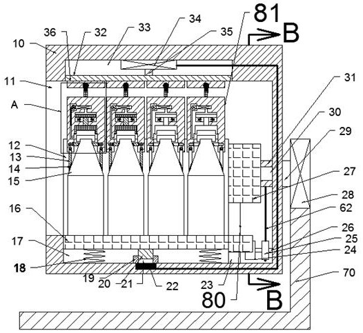 Air leakage detection and resealing equipment for beer bottle caps