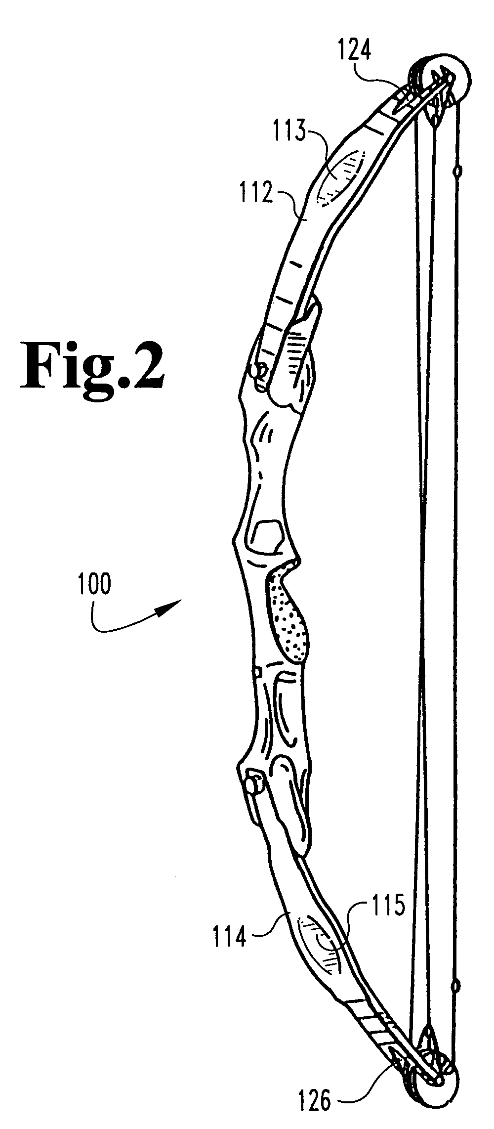 Method for manufacturing ribbed archery bow limb portions and the ribbed archery bow limb portions produced thereby