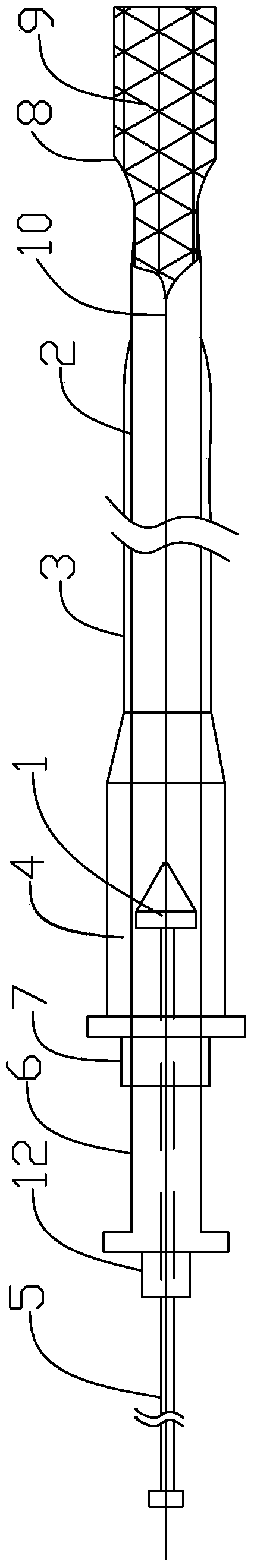 Temporary esophageal stent extractor