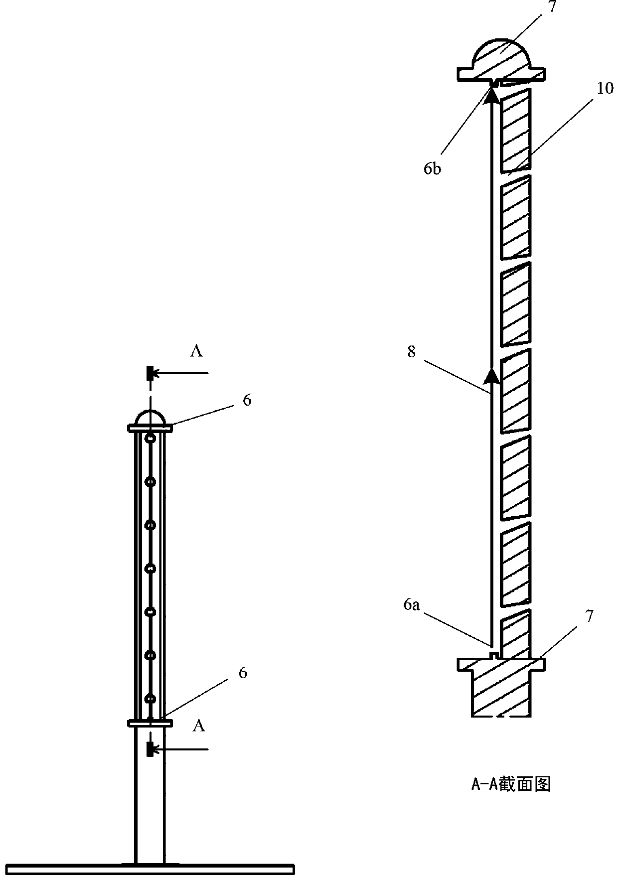 Ice crystal detector and detection method