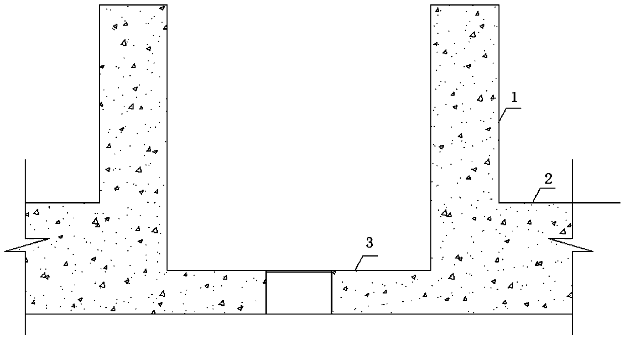 A track construction method for reserved column inspection pits in subway depots