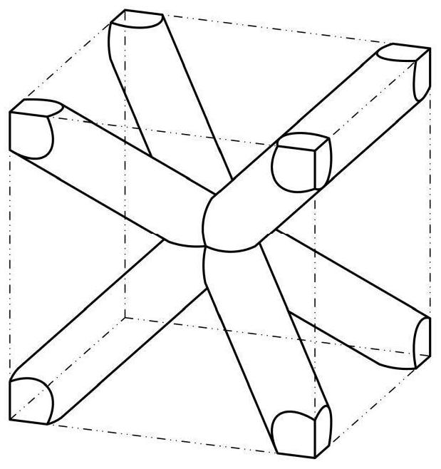 Variant gradient lattice structure based on additive manufacturing