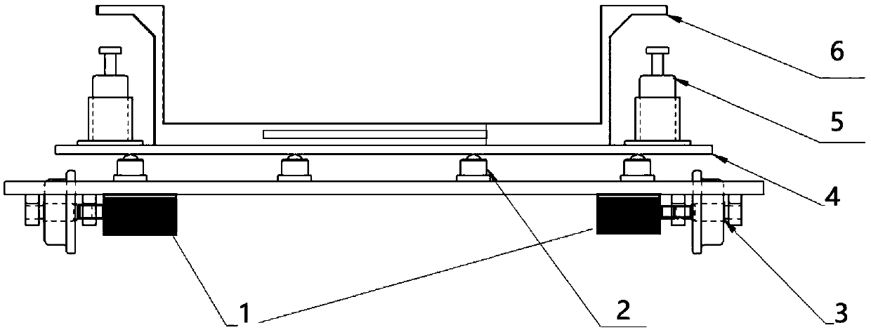 Lifting adjustment device capable of adjusting freely and lifting method