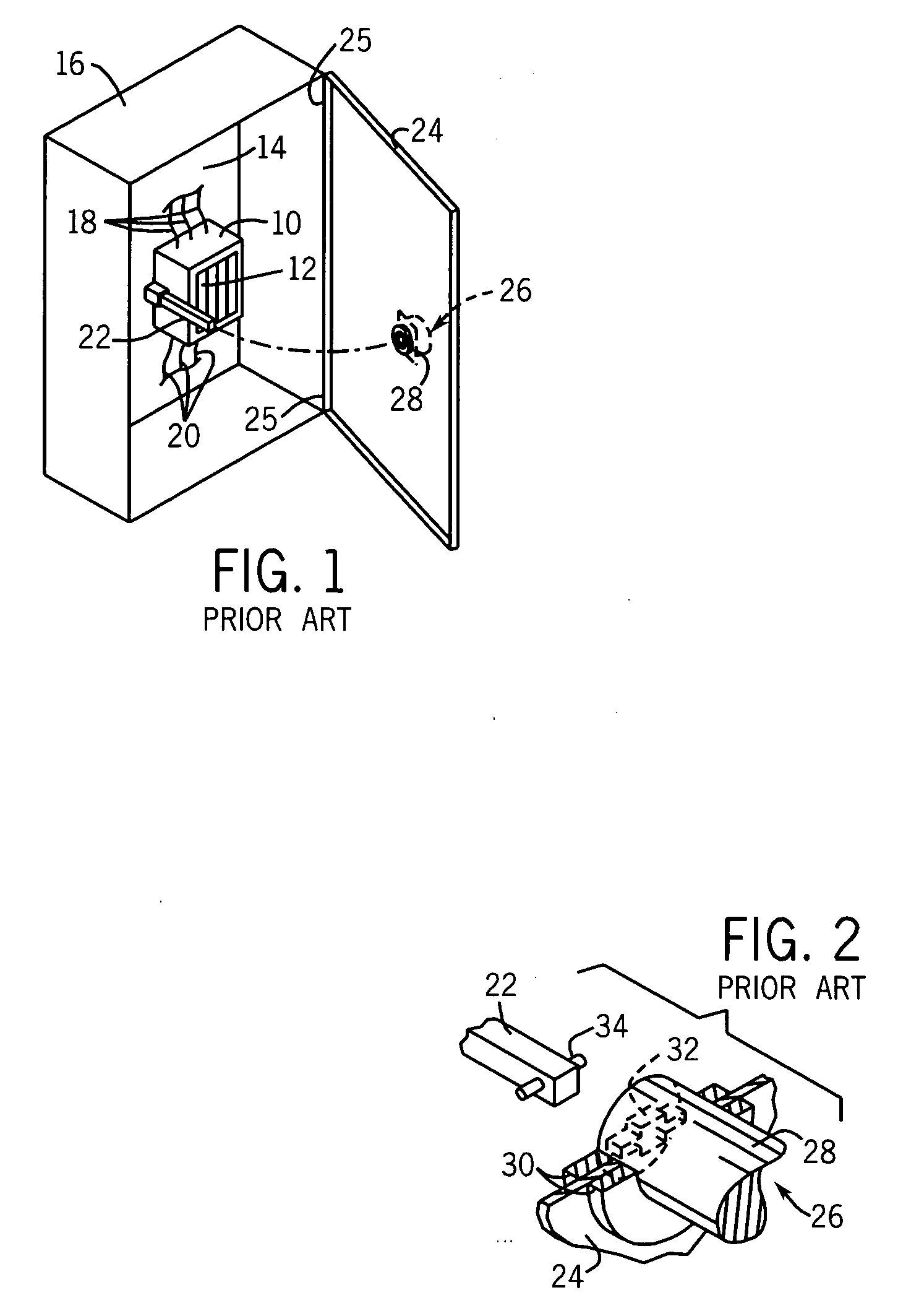 Fuse block with improved unidirectional operator