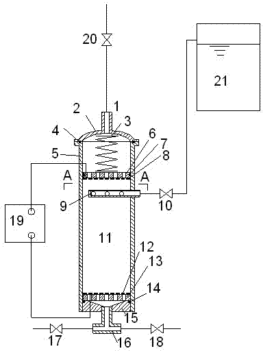 Membraneless electrodeionization method and system thereof, capable of directly exhausting oxygen gas and hydrogen gas outwards are