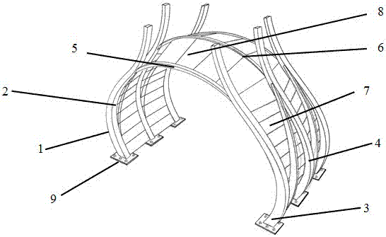 A fully enclosed sound barrier