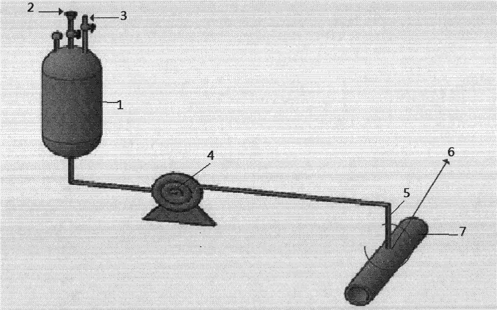 Countercurrent high-pressure-injection emulsion breaker filling device