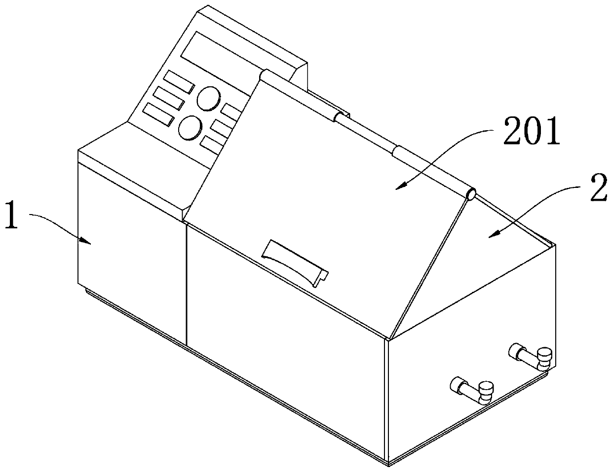 Improved cell culturing device with higher sealing property