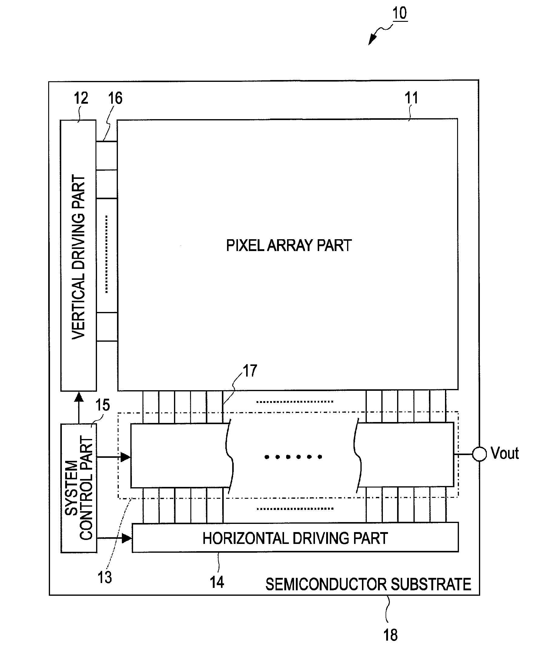 Solid-state imaging device, method for driving solid-state imaging device, and electronic apparatus