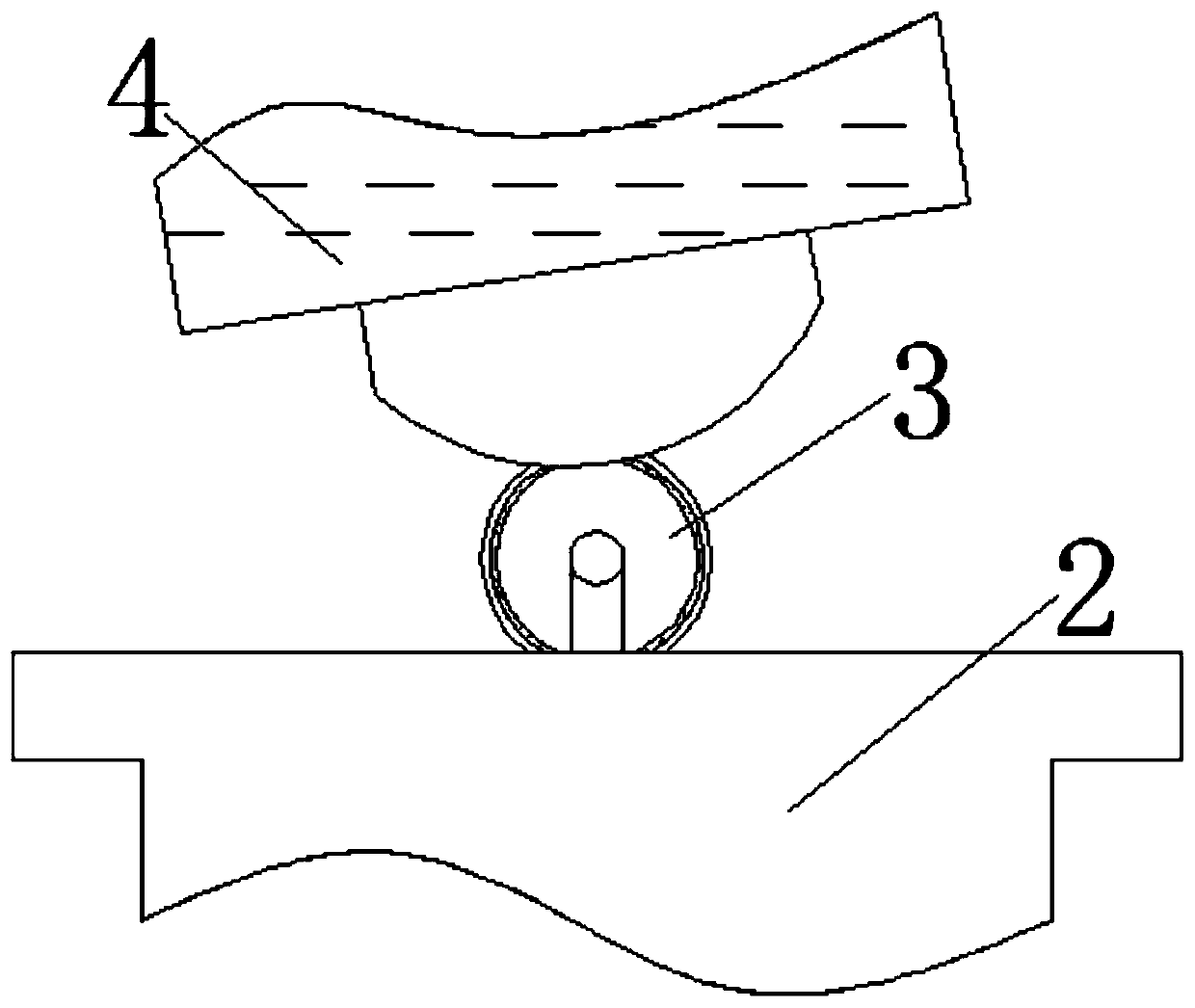 Anti-dumping tray for logistics transportation of pipes