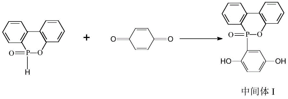 DOPO-containing dioxacaprophosphate flame retardant as well as preparation method and application thereof