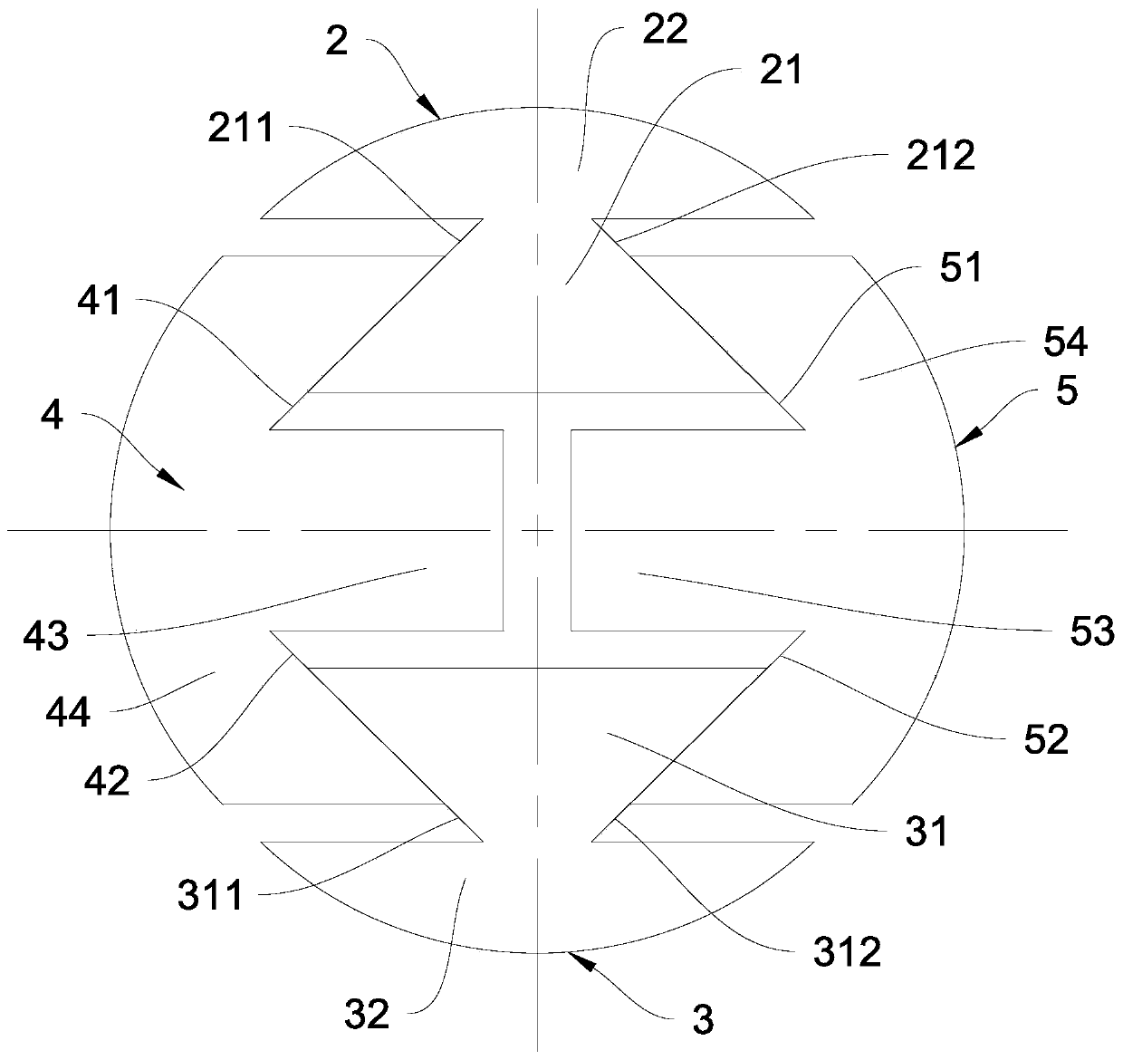 A self-tightening circular tube hoop tensile test device that maintains the curvature of the tube