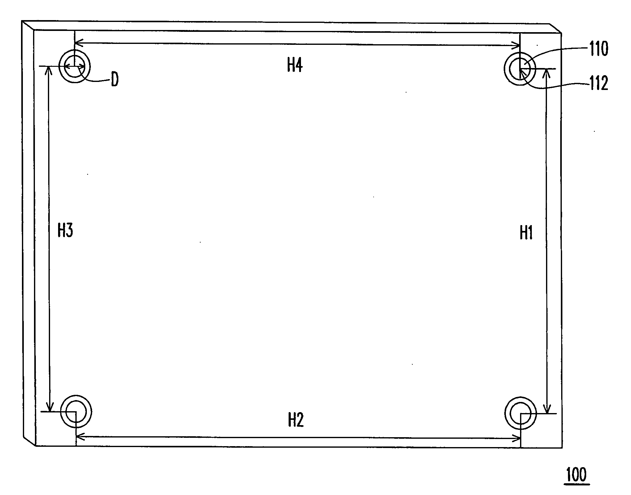 Method of forming measuring targets for measuring dimensions of substrate in substrate manufacturing process