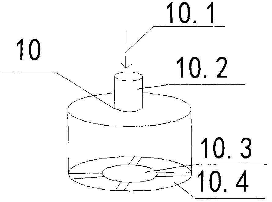 Flue-cured tobacco transplanting machine under film